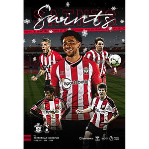 Southampton vs Tottenham Hotspur football programmes