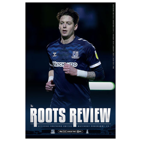 Southend United vs Bradford City football programmes