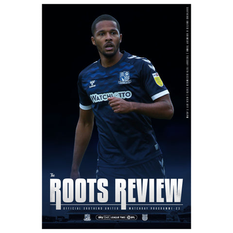 Southend United vs Grimsby Town football programmes