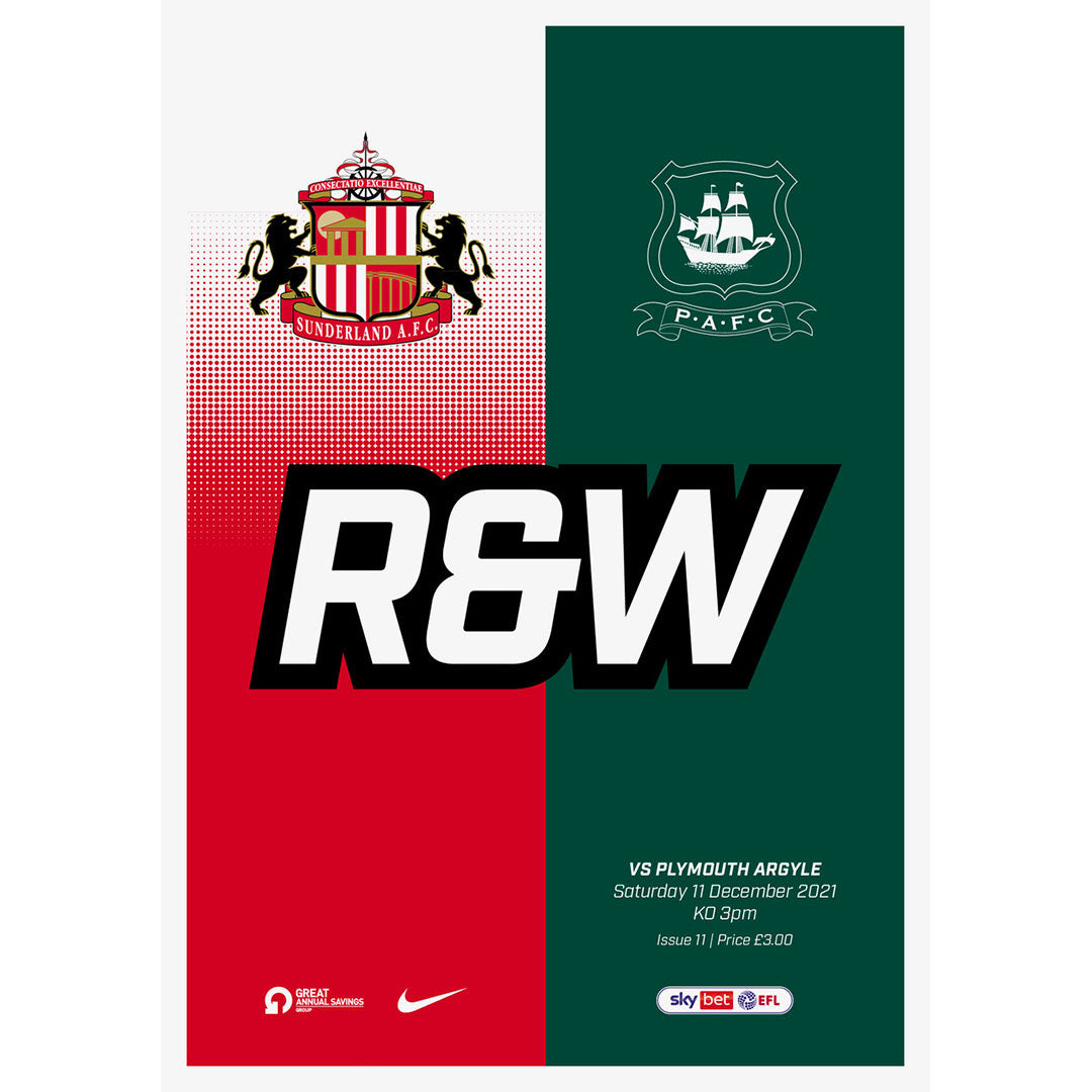 Sunderland vs Plymouth Argyle