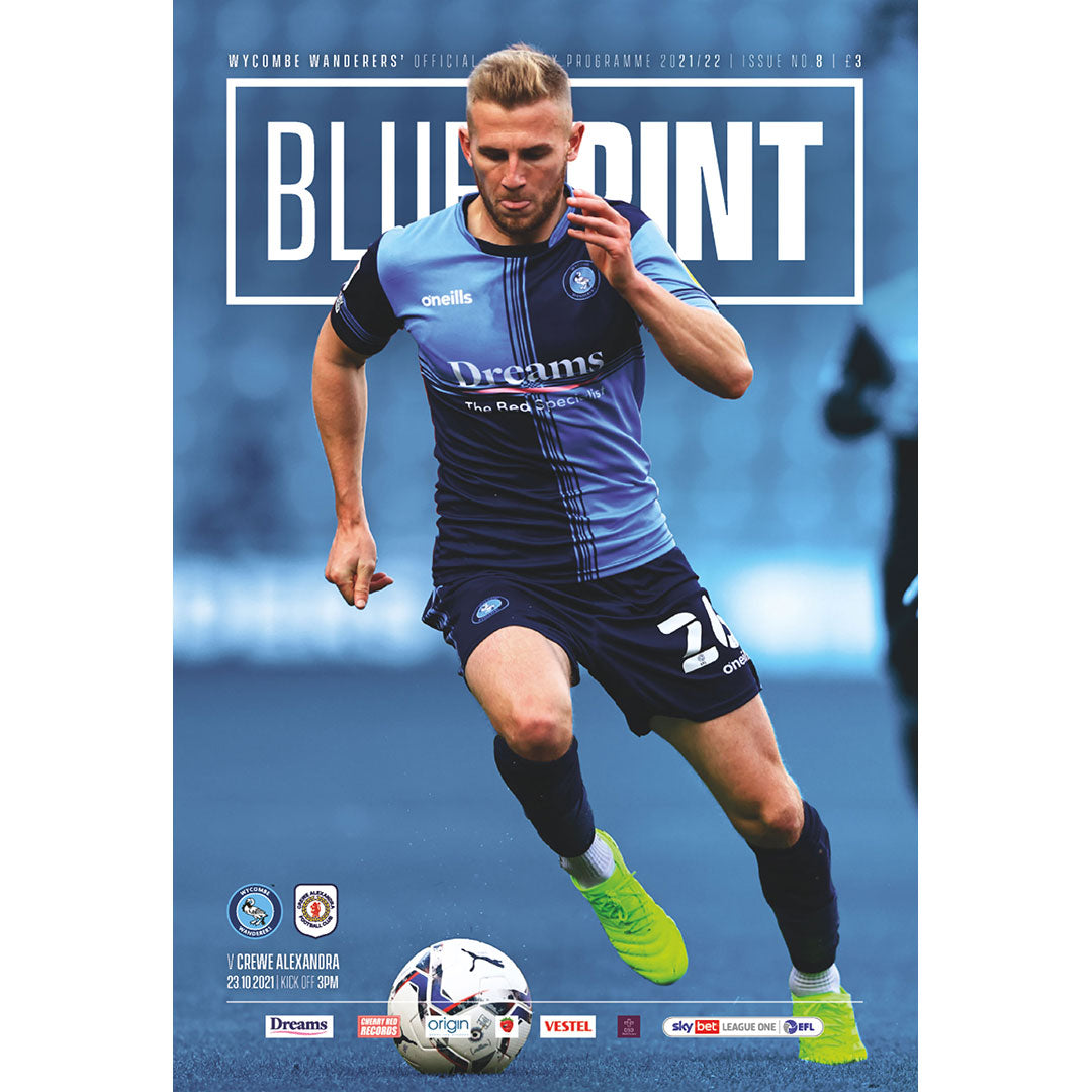Wycombe Wanderers vs Crewe Alexandra