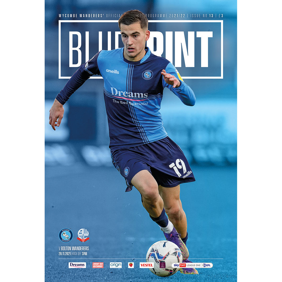 Wycombe Wanderers vs Bolton Wanderers