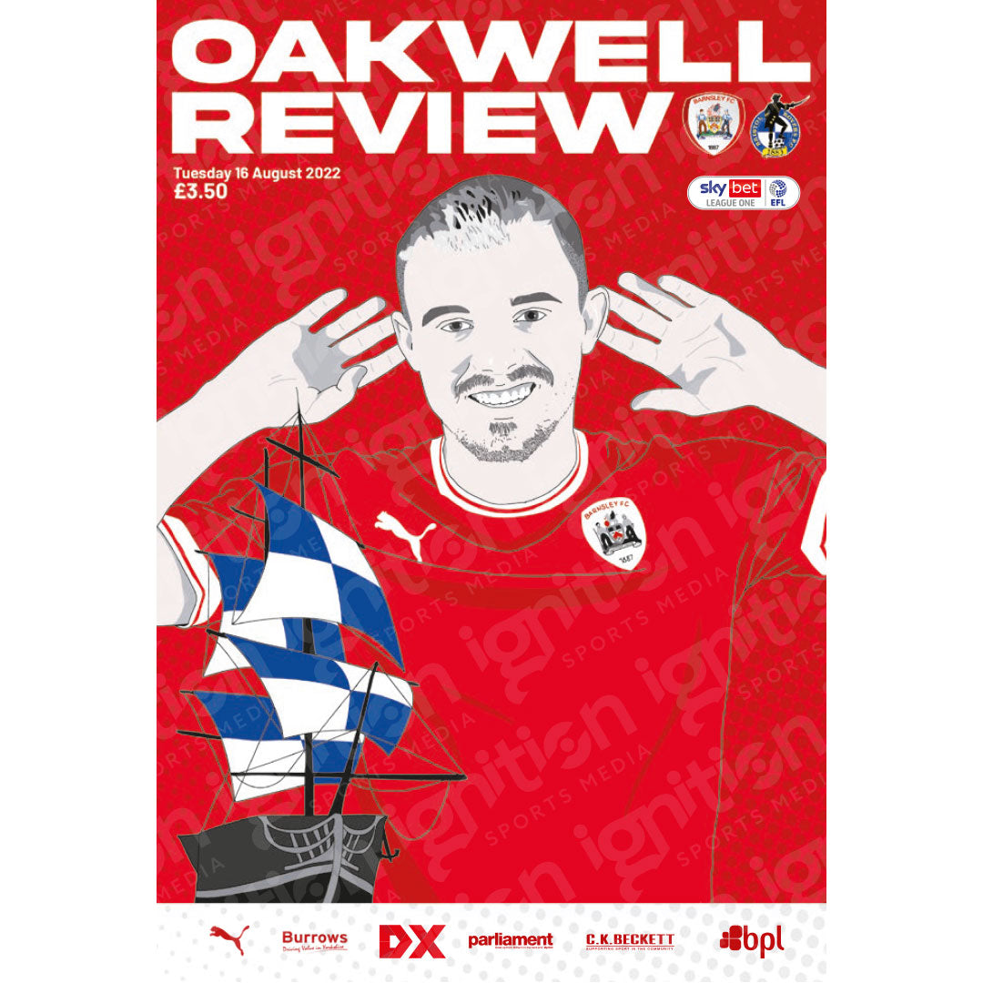 Barnsley vs Bristol Rovers football programmes