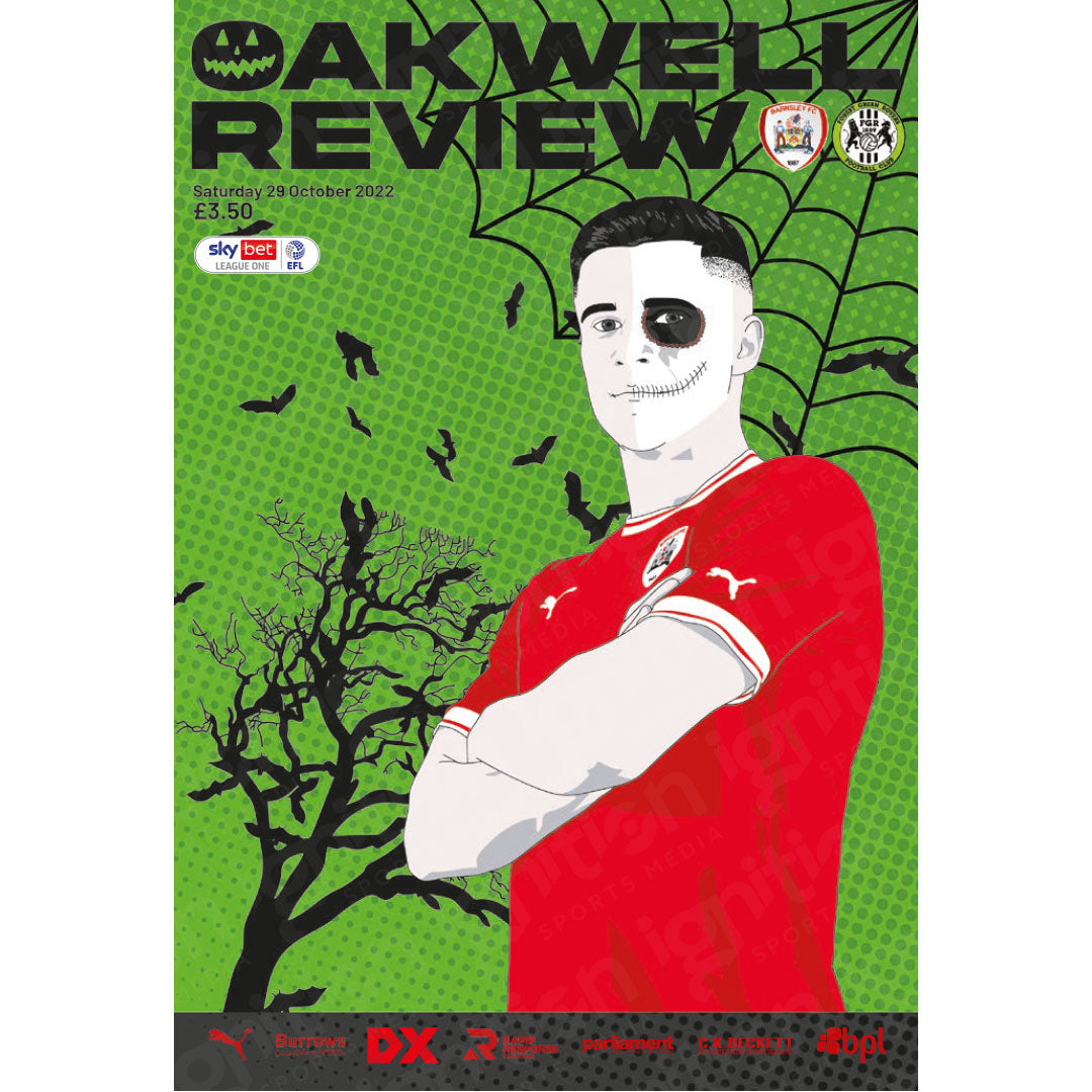 Barnsley vs Forest Green Rovers football programmes