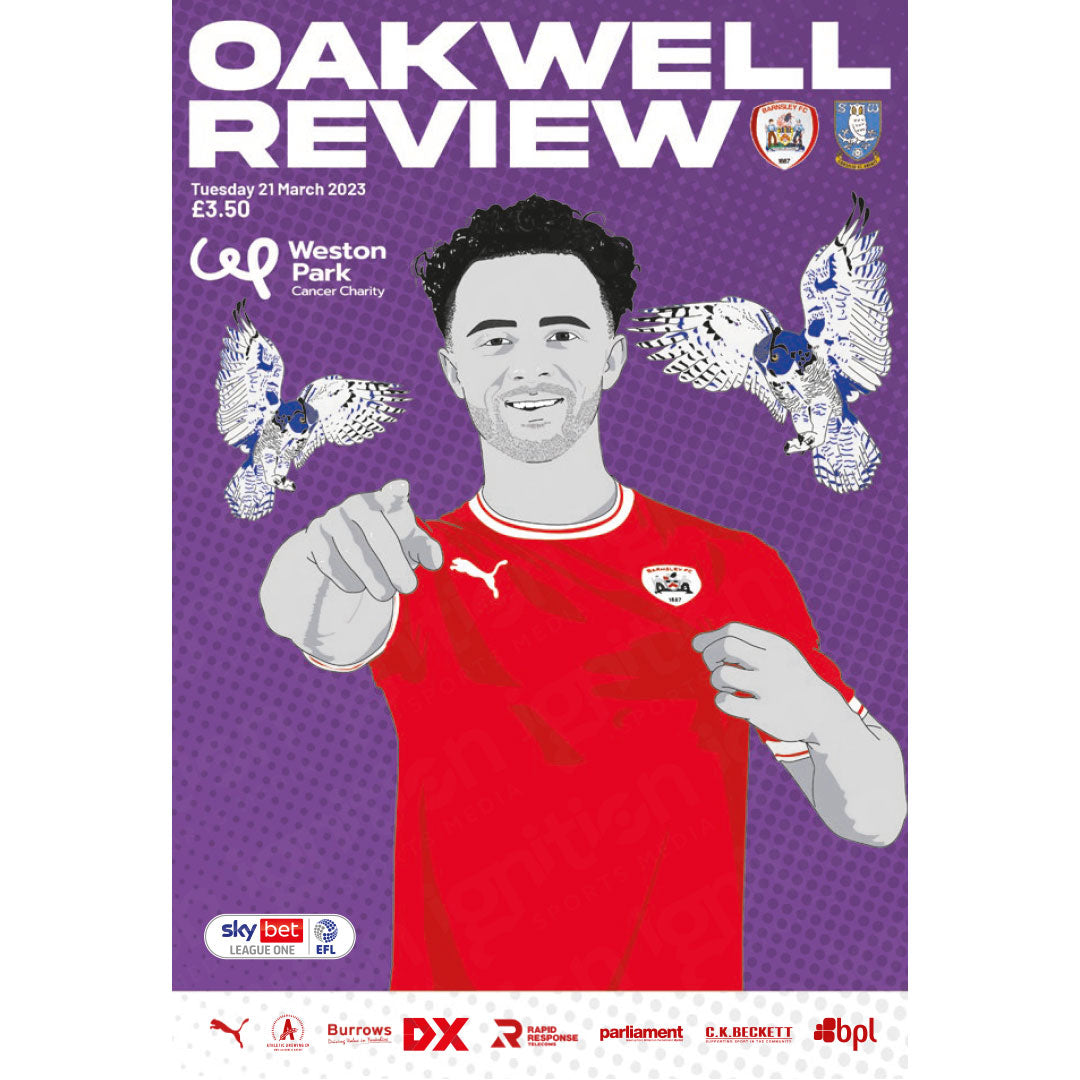 Barnsley vs Sheffield Wednesday Football Programmes