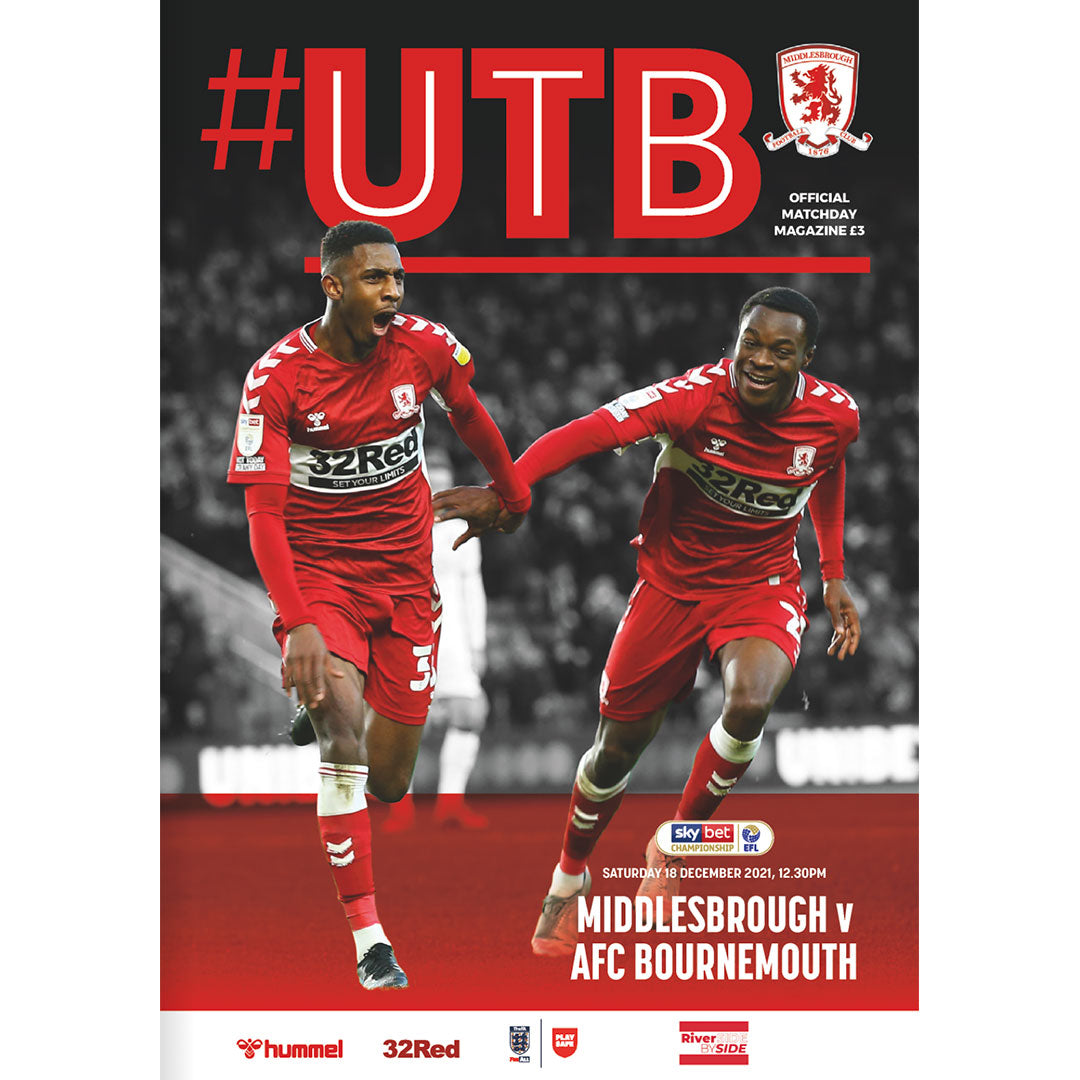 Middlesbrough vs AFC Bournemouth