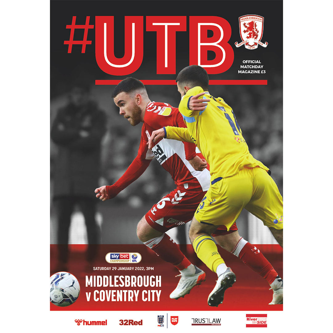 Middlesbrough vs Coventry City