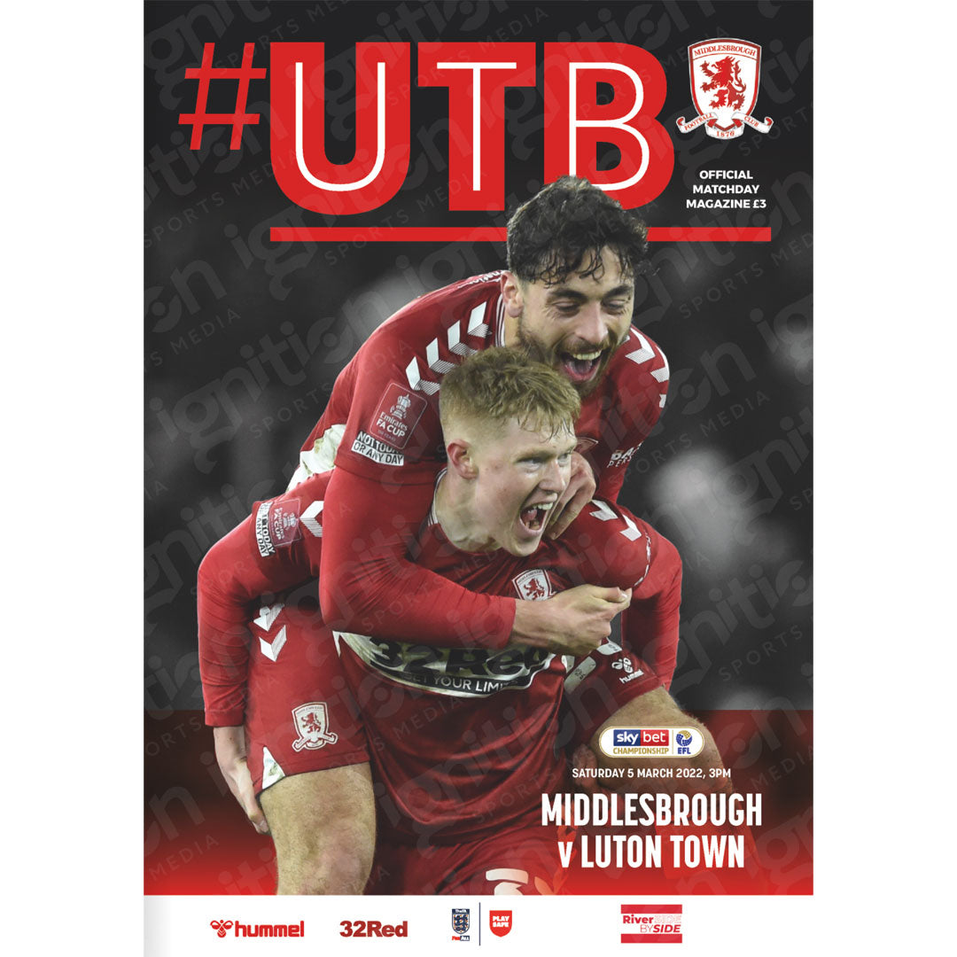 Middlesbrough vs Luton Town