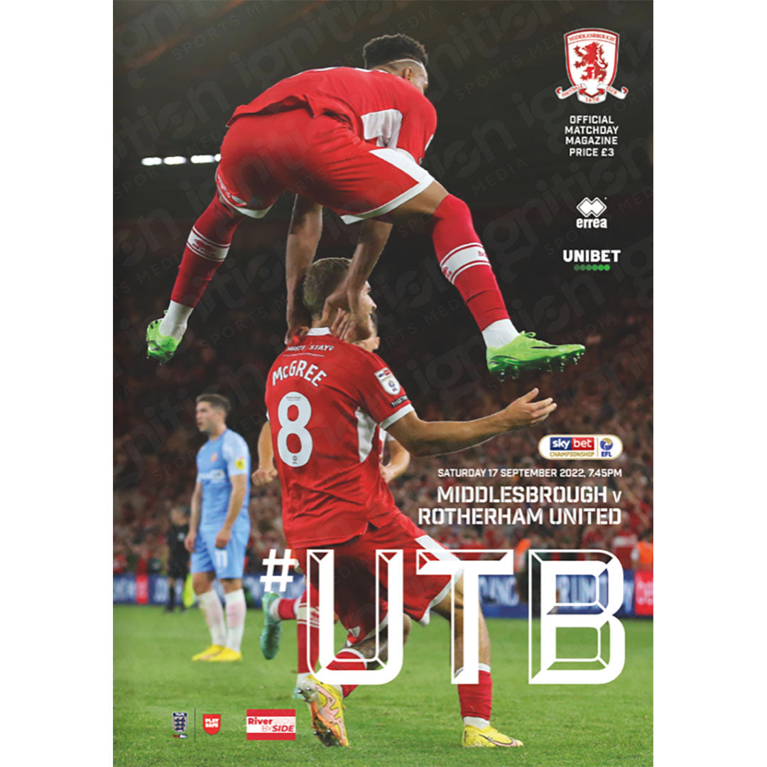 Middlesbrough vs Rotherham United