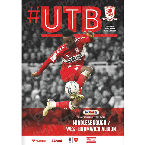 Middlesbrough vs West Bromwich Albion