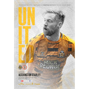 Cambridge United vs Accrington Stanley