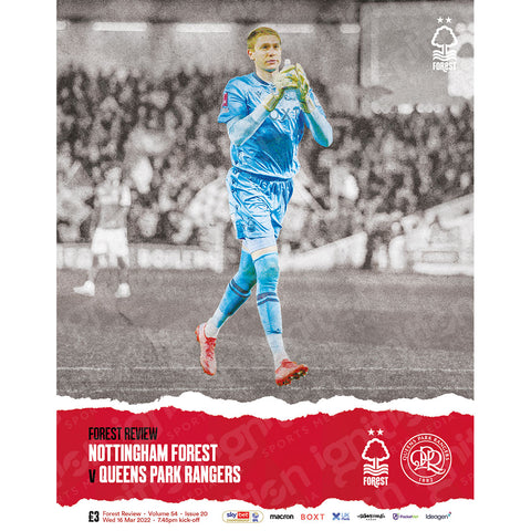 Nottingham Forest vs Queens Park Rangers