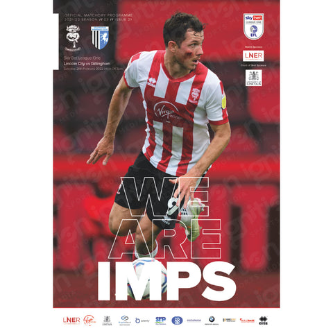 Lincoln City vs Gillingham