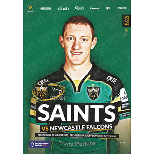 Northampton Saints vs Newcastle Falcons (Prem Rugby)