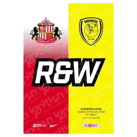 Sunderland vs Burton Albion