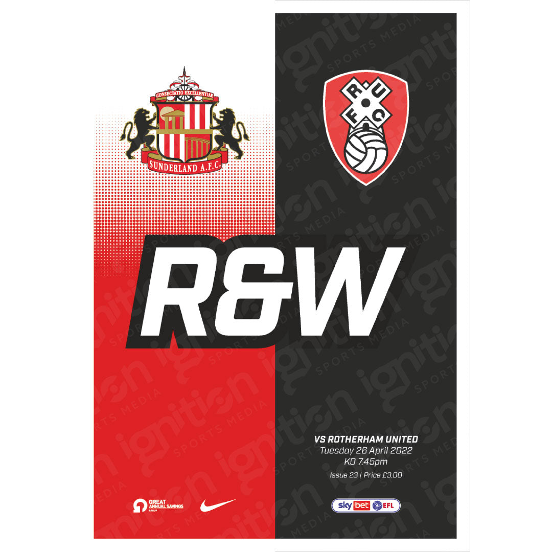 Sunderland vs Rotherham United