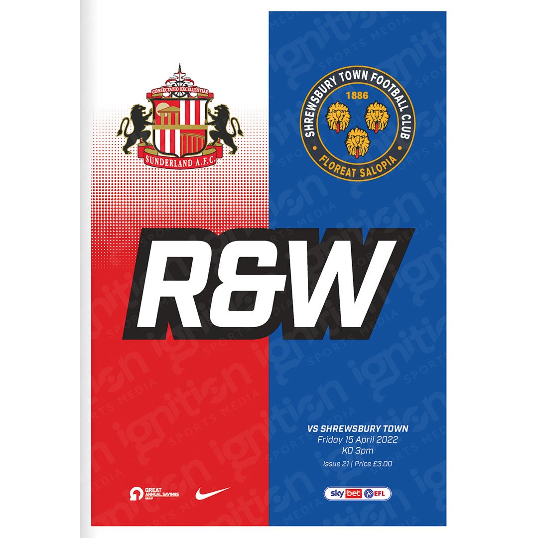 Sunderland vs Shrewsbury Town